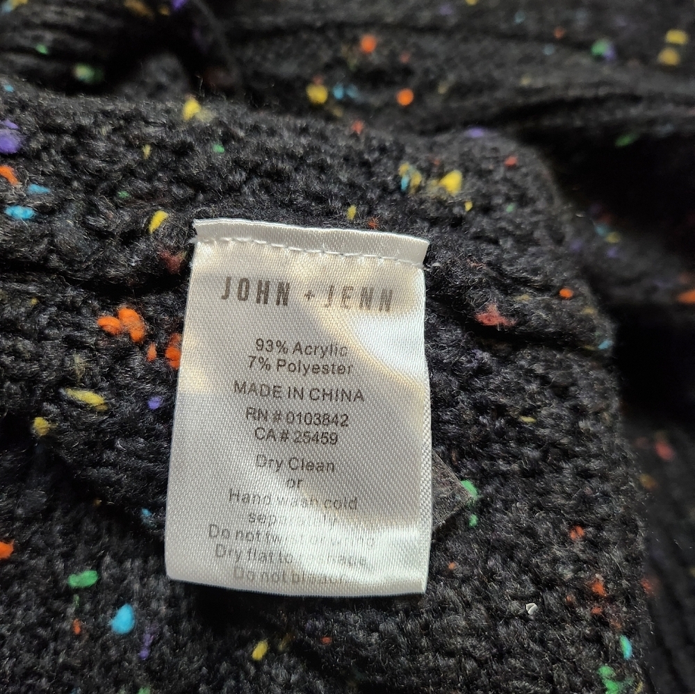 John + Jenn L Speckled Tie Back Sweater - Picture 8 of 13